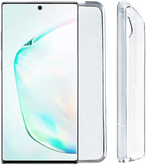 Volte-Tel Slimcolor Air Задна корица Силикон Прозрачен (Galaxy Note 10)