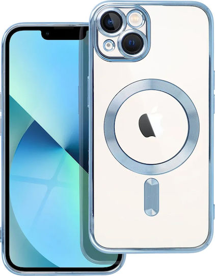 Tech-Protect Magshine Back Cover Silicone Light Blue (iPhone 14)