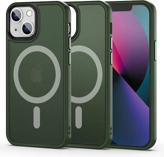 Tech-Protect Magmat MagSafe Back Cover Πλαστικό / Σιλικόνης Matte Green (iPhone 13 mini)