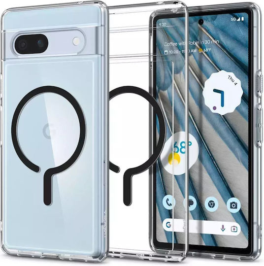 Spigen Ultra Hybrid Onetap Back Cover Plastic 2mm Negru (Google Pixel 7a)