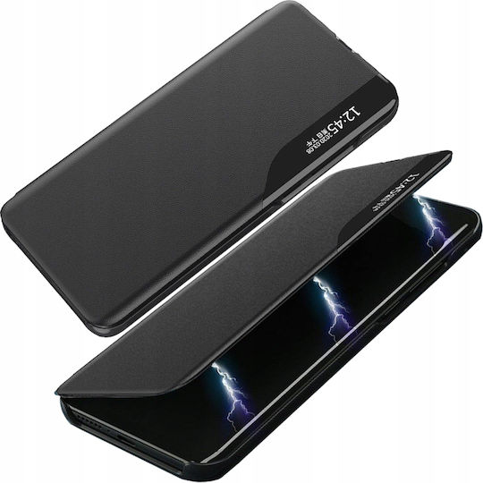 Hurtel Buchen Sie Synthetisches Leder / Kunststoff Schwarz (Poco M3 / Redmi 9T)