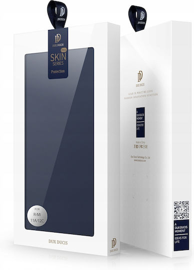 Dux Ducis Skin Pro Series Book Πλαστικό Μπλε (Xiaomi Redmi 11A, Poco C55, Redmi 12C)