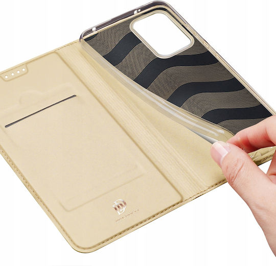 Dux Ducis Skin Pro Book Δερματίνης Χρυσό (Redmi Note 12 Pro / Poco X5 Pro)