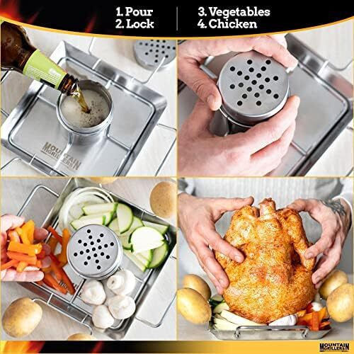 Chicken Roasting Stand Mountain Grillers