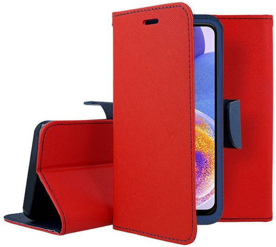 5G Wallet Piele artificială Roșu (Galaxy A54Oppo A54)