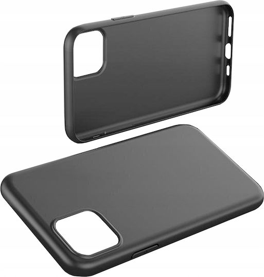 Hurtel Soft Back Cover Silicone Black (Redmi 10 5G)
