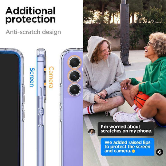 Spigen Ultra Hybrid Back Cover Plastic 2mm Crystal Clear (Galaxy A54)