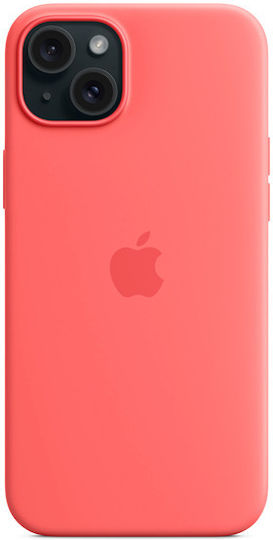 Apple Silicone Case with MagSafe Back Cover Σιλικόνης Guava (iPhone 15 Plus)