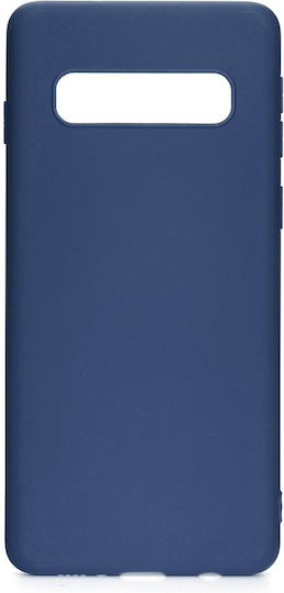 Forcell Задна корица Силикон Син (Galaxy S10+)
