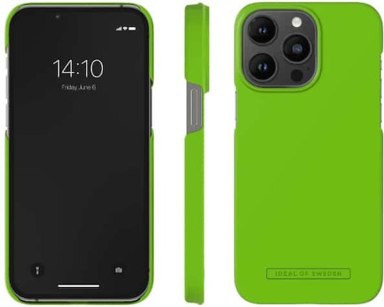 iDeal Of Sweden Fashion Seamless Back Cover Plastic Magnetic Verde (iPhone 14 Pro Max)