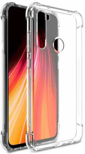Antishock Back Cover Σιλικόνης 0.5mm Διάφανο (Redmi Note 8T)