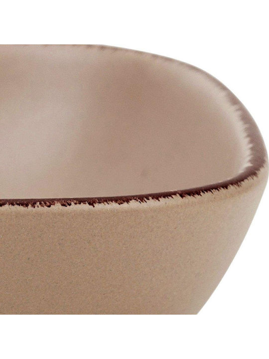 Nava Sugar Salatschüssel Keramik Braun 16.5x16.5cm 1Stück