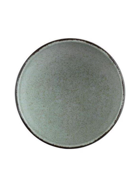 Kutahya Porselen Porcelain Salad Bowl Green 24x24cm
