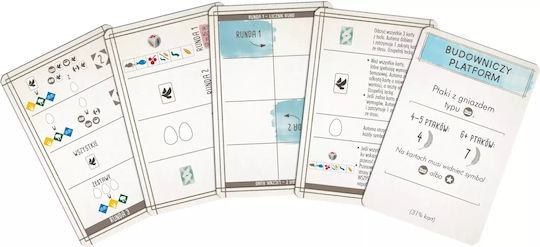 Board Game Wingspan (PL) for 1-5 Players 10+ Years Old (PL) Rebel Games
