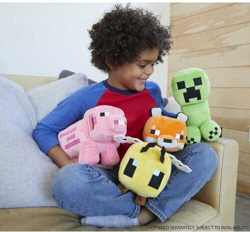 Mattel Λούτρινο Minecraft Minecraft Plush 8in Pig Character Doll 20 εκ.