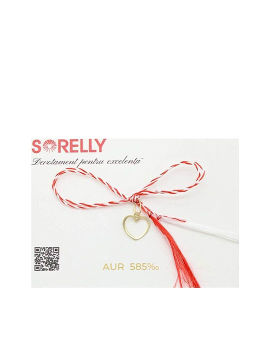 Sorelly Pandantiv Pentru Copii Inima Din Aur 14K