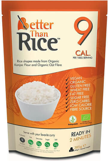 Better Than Foods Organic Rice Konjac 385gr