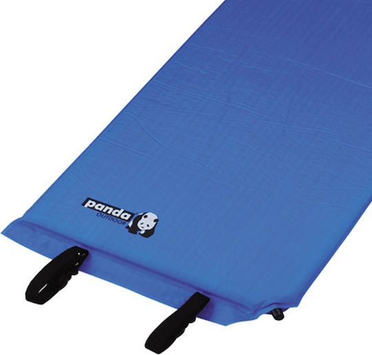 Panda Αυτοφούσκωτο Μονό Υπόστρωμα Camping 186x53cm Πάχους 2.5cm Μπλε