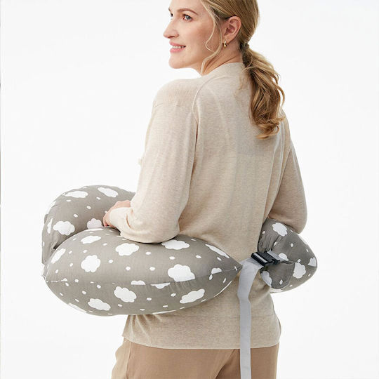 Momcozy Pregnancy & Nursing Pillow Gray