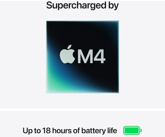 Apple MacBook Air 15.3" IPS Retina Display (M4-10-Core/24GB/1TB SSD/10-Core GPU) with 30W Charger Midnight (International English Keyboard)