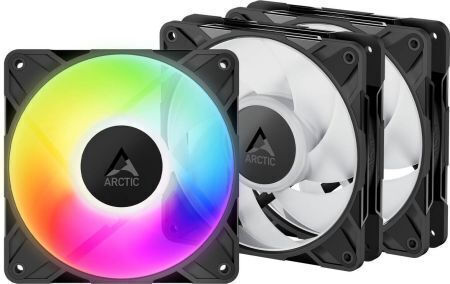 Arctic P12 Pro Case Fan με ARGB Φωτισμό 3τμχ