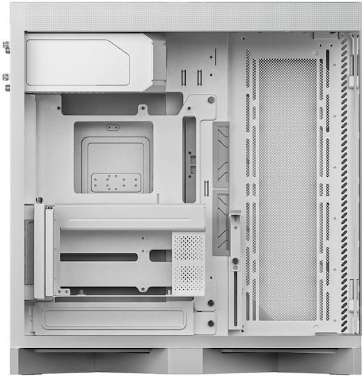 Tryx LUCA L70 Gaming Midi-Turm Computergehäuse mit Seitenfenster Weiß