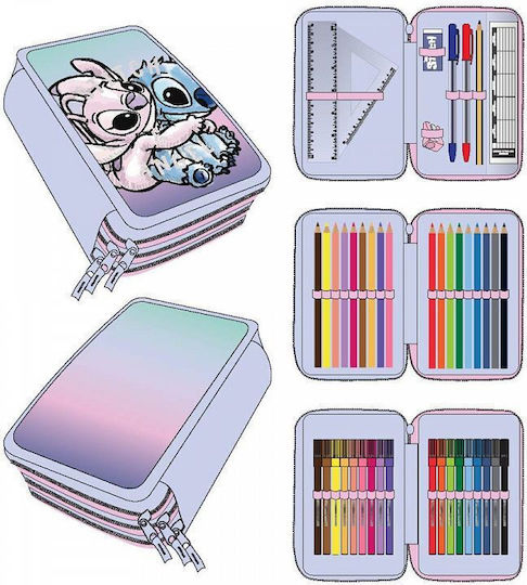 Disney Stitch Κασετίνα Βαρελάκι