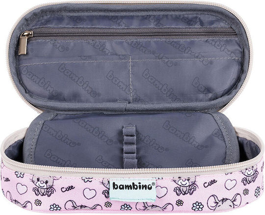 St. Majewski Pencil Case Barrel with 2 Compartments Multicolored