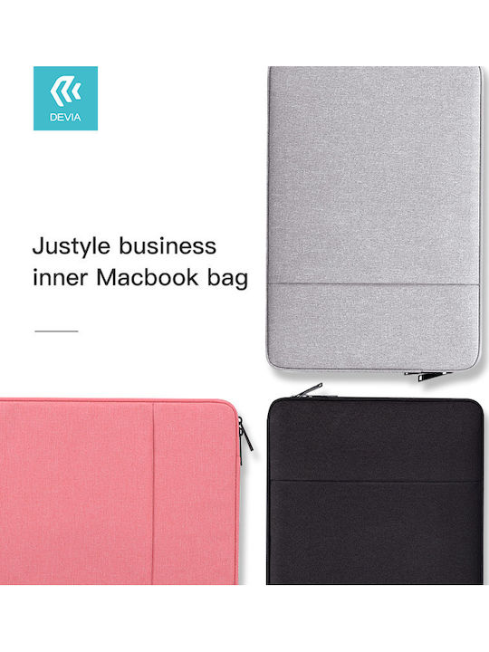 Devia Justyle Business Θήκη για Laptop 16" σε Μαύρο χρώμα