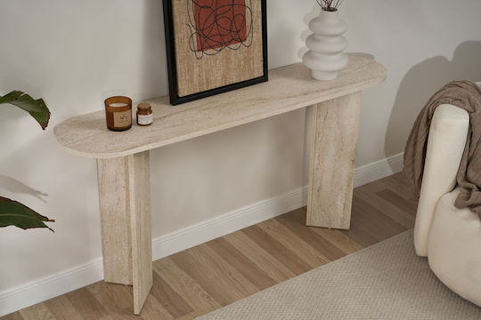 Мебели за съхранение дървен Travertine 150x35x75см