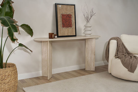 Мебели за съхранение дървен Travertine 150x35x75см