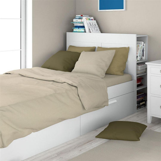 Dimcol Solid Υπέρδιπλο 220x240εκ. 502 Beige