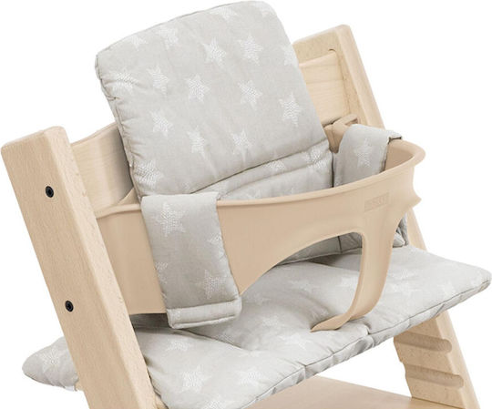 Stokke Κάλυμμα για Καρεκλάκι Φαγητού Tripp Trapp Star Silver