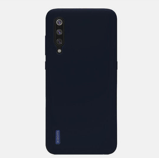 Back Cover Silicone Navy Blue (Xiaomi Mi 9 Lite)