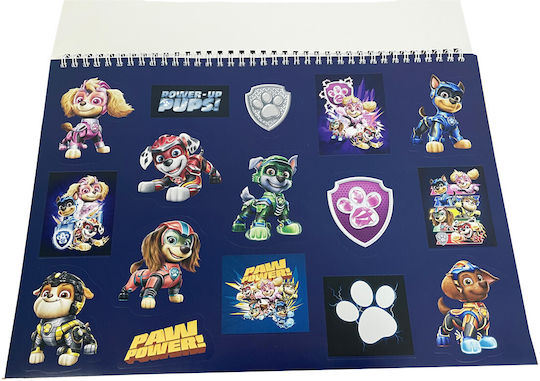 Gim Drawing Pad 23x33 40 Sheets + Stickers Paw Patrol 334-21416