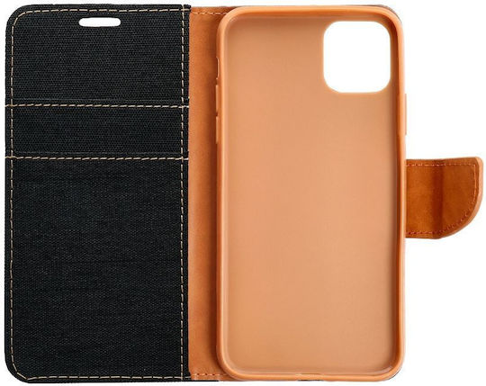 Canvas Buchen Sie Stoff Schwarz (Galaxy A03)