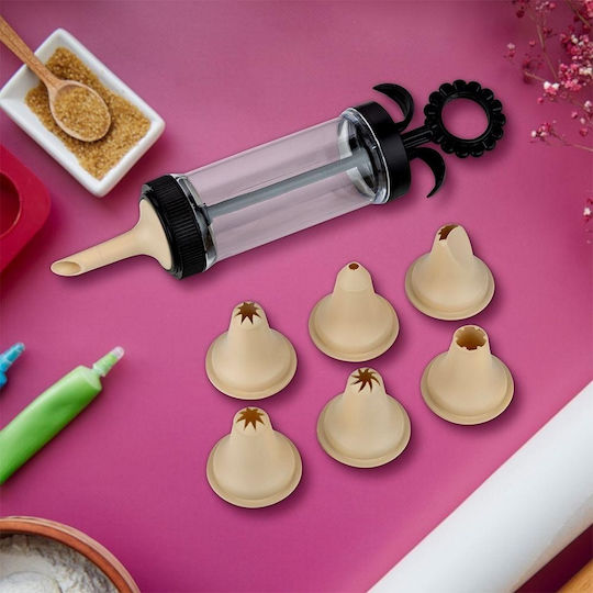 Nava Misty Syringe Pastry Bag Made of Silicone 17.5cm 10-111-065