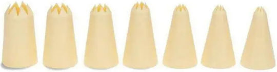 Patisse Silicone Nozzle for Pastry Bags 7 Pieces 01752