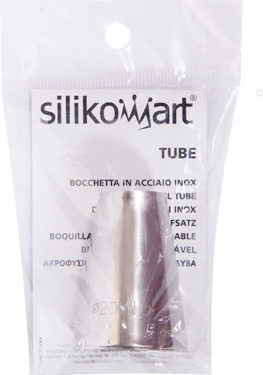 Runde Metall-Spritztülle 20mm Siliko Mart Bt220 020.40.001