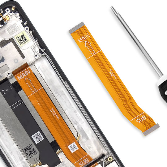 Clappio Motherboard Connection Flex Cable Xiaomi Poco X6 Pro High Quality Flex Connector Orange