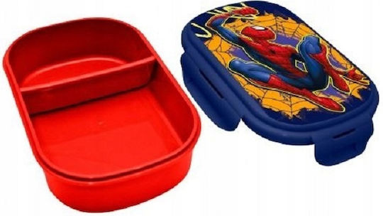 Spiderman Marvel Brotdose + Besteck
