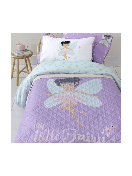 Nima Kids Quilt Single Feya Lilac 160x220cm