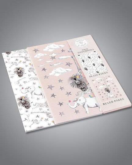 Floss & Rock Animals Set 2 Carnete A5 Cu dungi Multicolor