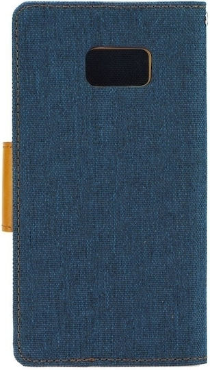 MyMobi Canvas Book Υφασμάτινο Navy Μπλε (Galaxy A02s)