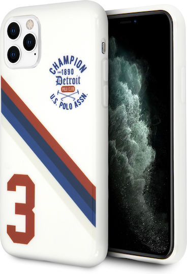 U.S. Polo Assn. Detroit 3 Задна корица Пластмаса / Силикон Многоцветен (iPhone 11 Pro Max)