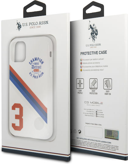 U.S. Polo Assn. Detroit 3 Задна корица Пластмаса / Силикон Многоцветен (iPhone 11 Pro Max)
