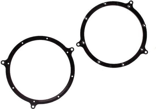 Connects2 Speaker Ring Car Front 165mm Audi A3 / A4 / A6 / TT 2pcs