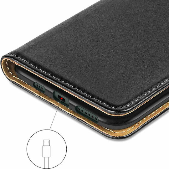 Book Δερματίνης Χρυσό (Realme 7 Pro)