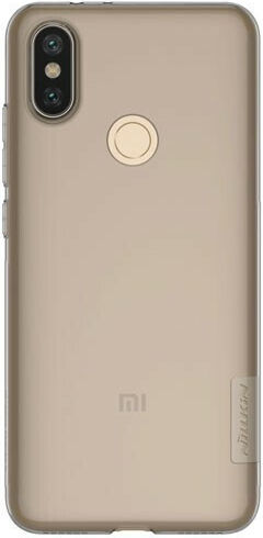 Nillkin Nature Задна корица Силикон 0.6мм Сив (Xiaomi Mi 6X/Mi A2)