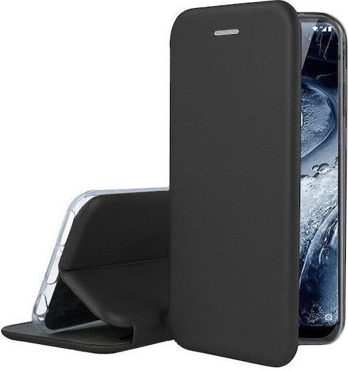 Forcell Elegance Book Synthetic Leather Black (Huawei Y5p)